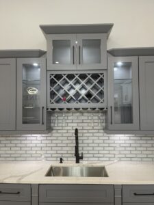 Stylish kitchen cabinets transform your kitchen into a visual masterpiece.