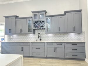 Our strong cabinets form a bedrock of durability.