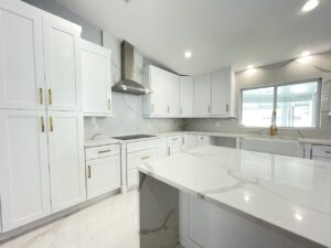 Durable bathroom cabinets from TC Wholesale Cabinetry come in chic designs, from modern vanities with clean lines to classic cabinets with timeless appeal.